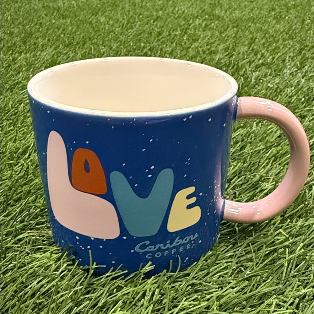 Caribou Coffee 12oz LOVE Coffee Mug